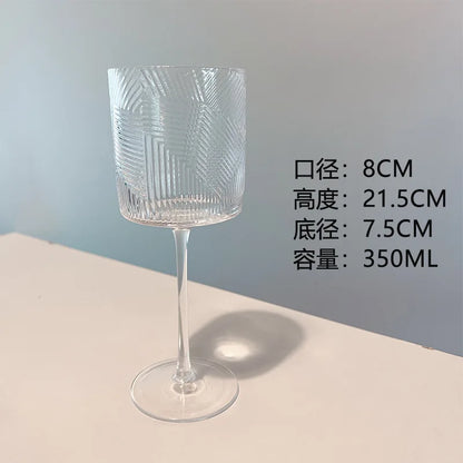 Hoge Glazen Champagne Cocktail Fruit Tumbler Sap Bubble Koude Drink Thuis Wijnglas Gift Rode Wijn Glazen Whisky Cups
