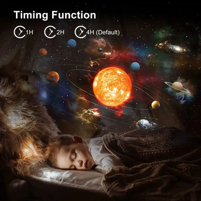 Nachtlampje Galaxy Projector Sterrenhemel Projector 360 ° Roteren Planetarium Lamp Voor Kinderen Slaapkamer Valentijnsdag Cadeau Bruiloft Deco