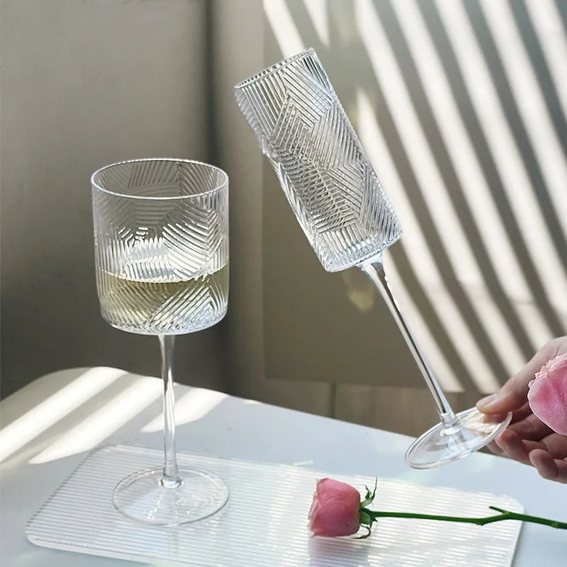 Hoge Glazen Champagne Cocktail Fruit Tumbler Sap Bubble Koude Drink Thuis Wijnglas Gift Rode Wijn Glazen Whisky Cups