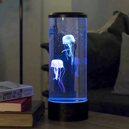 7 Kleuren Veranderende Kwallen Lamp Tafel Nachtlampje Kid Home Slaapkamer Decor Jongen Meisje Verjaardag Cadeau Desktop Decor Lamp Klein Formaat