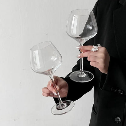Nordic Style Rode Wijn Glazen Beker Big Buik Rode Wijn Glazen Beker Luxe Glazen Beker Grote Capaciteit Wijnglas Bekers Bar Home Tools