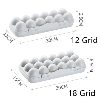 Eierlade Houder Ei Opbergdoos Koelkast Crisper Opslag Container Camping Picknick Bbq Schokbestendig Ei Houder Box Organisatie