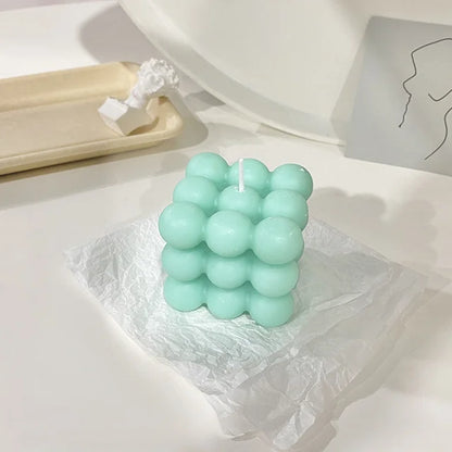 Rubik's Cube candle