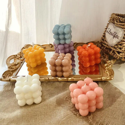 Rubik's Cube candle