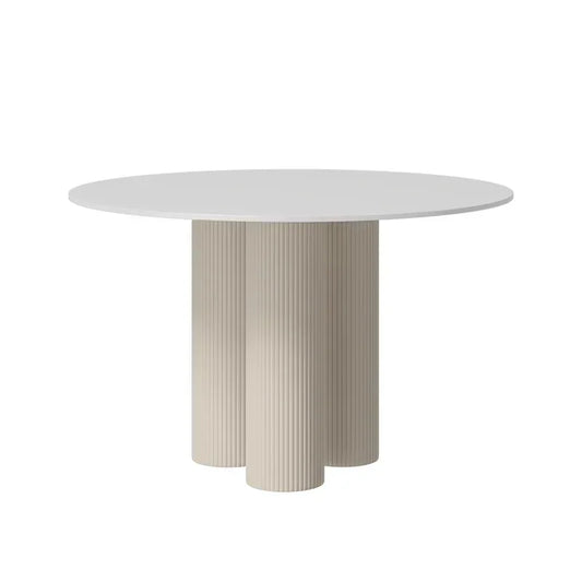 Simply ronde tafel Dunia wit
