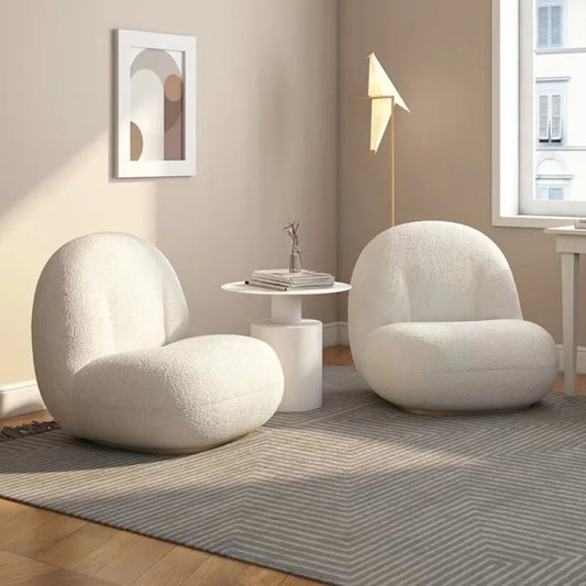 Single sofa, living room, small apartment, leisure chair, Internet celebrity, mini home, lazy tatami mat small sofa chair