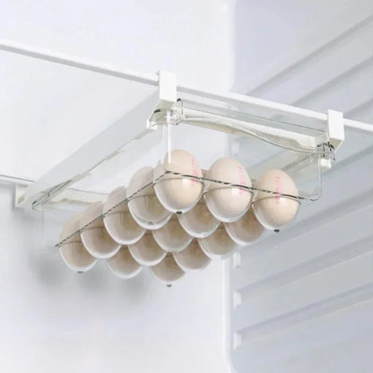 Transparenter Kühlschrank Veranstalter Obst Ei Kühlschrank Aufbewahrung sbox unter Regal Kühlschrank Schublade Box frisch halten Küche Veranstalter